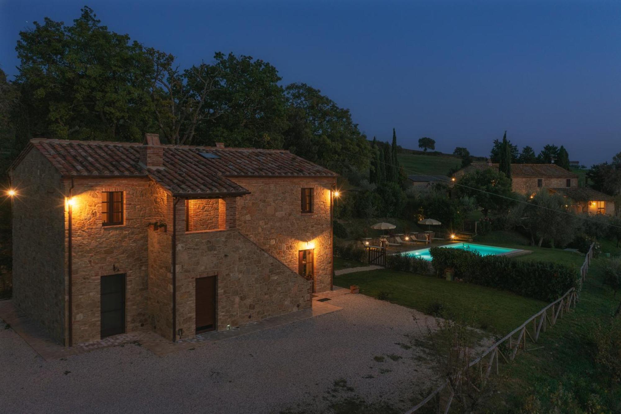 Agriturismo La Casellina Монтіккєлльо Екстер'єр фото